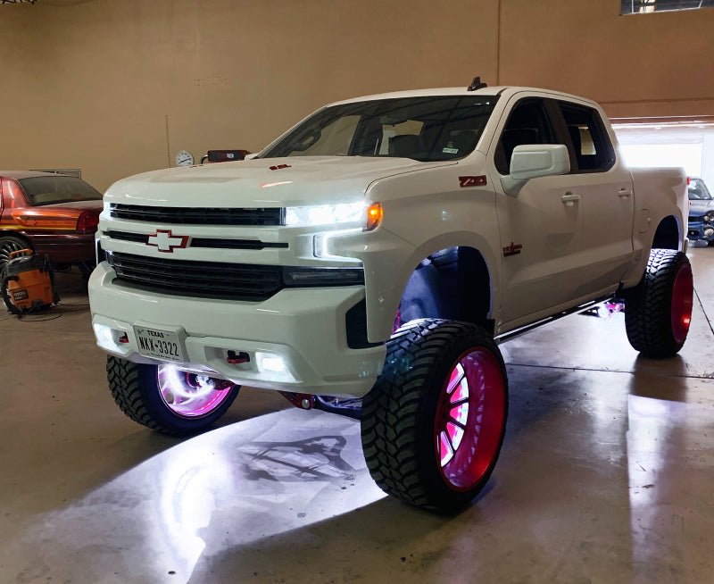 Oracle Underbody Wheel Well Rock Light Kit - White 4PCS - 5000K Lights offroad accessory | Iron Ridge Offroad