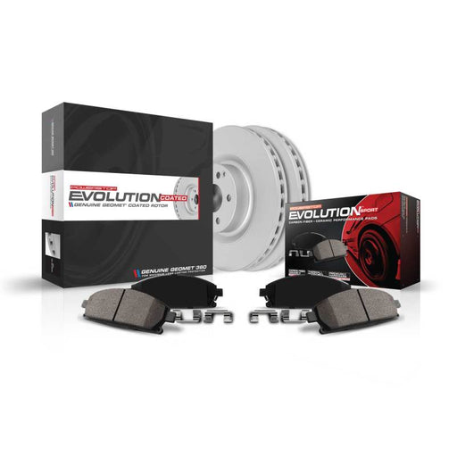 Power Stop 19 - 21 Ford Ranger Rear Z23 Evolution Brake Kit Brakes, Rotors & Pads offroad accessory | Iron Ridge Offroad