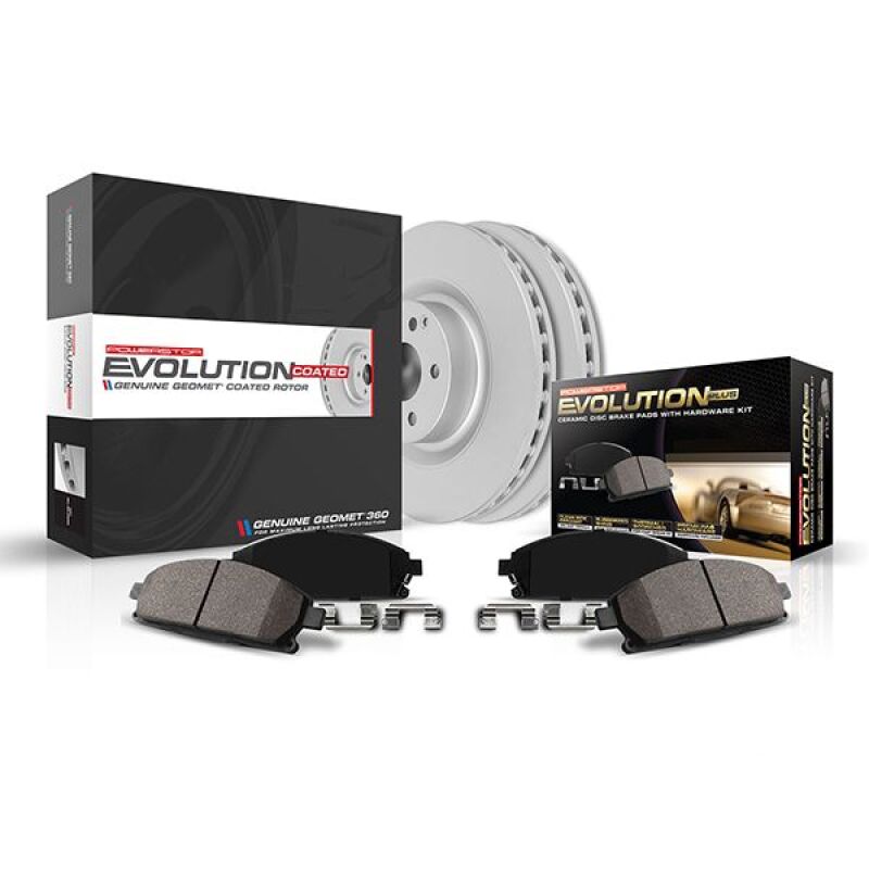 Power Stop 22 - 24 Ford Bronco Rear Z17 Coated Brake Kit Brakes, Rotors & Pads offroad accessory | Iron Ridge Offroad