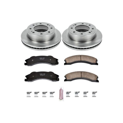 PowerStop Brake Kit | 2011 GMC Sierra 3500 HD (KOE5559) Brakes, Rotors & Pads offroad accessory | Iron Ridge Offroad
