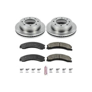 PowerStop Brake Kit | 2012–2019 GMC Sierra 3500 HD (KOE6258) Brakes, Rotors & Pads offroad accessory | Iron Ridge Offroad