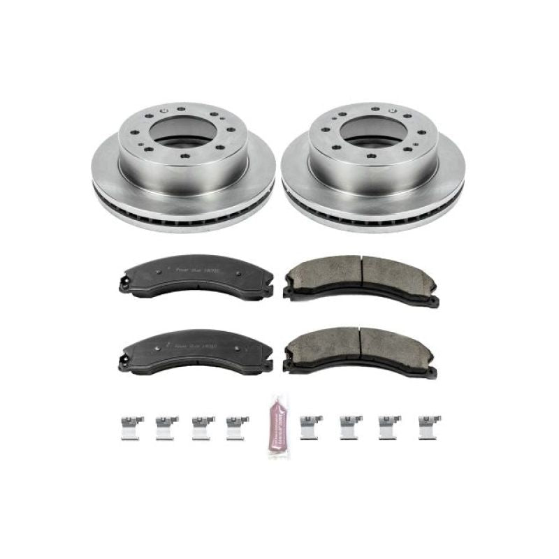 PowerStop Brake Kit | 2012–2019 GMC Sierra 3500 HD (KOE6258) Brakes, Rotors & Pads offroad accessory | Iron Ridge Offroad