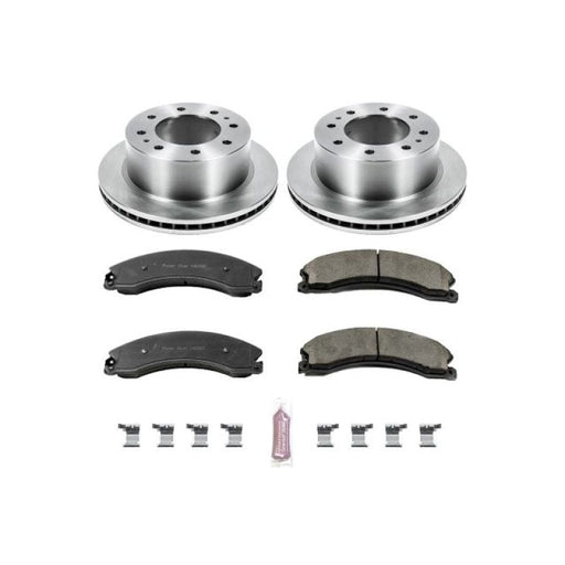 PowerStop Brake Kit | 2015–2019 GMC Sierra 2500 HD (KOE6993) Brakes, Rotors & Pads offroad accessory | Iron Ridge Offroad