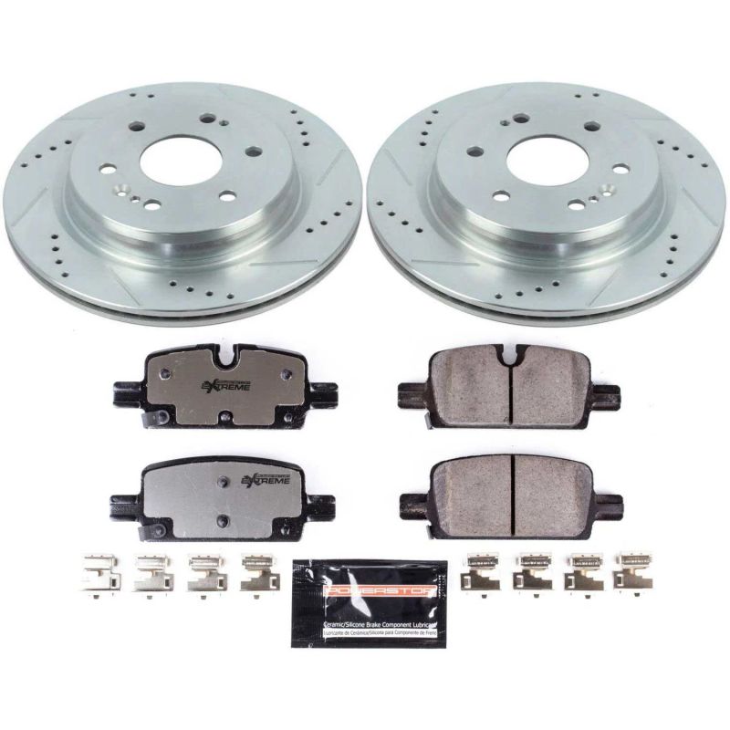 PowerStop Rear Z36 Truck & Tow Brake Kit | Chevrolet Silverado 1500 (19) (K8173-36) Brakes, Rotors & Pads offroad accessory | Iron Ridge Offroad