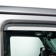 Putco 10-20 RAM 2500/3500 Set of 2 Chrome Window Visors | Ram 2500/3500 (09-24) (480138) Deflectors offroad accessory | Iron Ridge Offroad