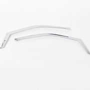 Putco 10-20 RAM 2500/3500 Set of 2 Chrome Window Visors | Ram 2500/3500 (09-24) (480138) Deflectors offroad accessory | Iron Ridge Offroad