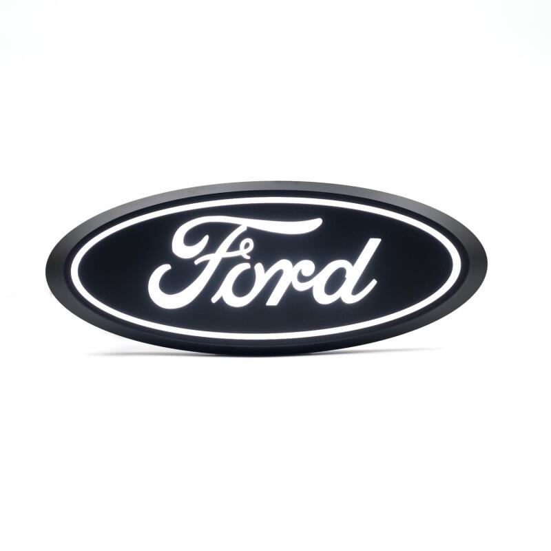 Putco 19 - 23 Ford Ranger Front Emblem Luminix Ford Led Grille Emblems Lights offroad accessory | Iron Ridge Offroad