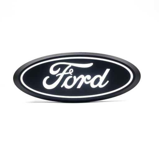 Putco 19 - 23 Ford Ranger Front Emblem Luminix Ford Led Grille Emblems Lights offroad accessory | Iron Ridge Offroad