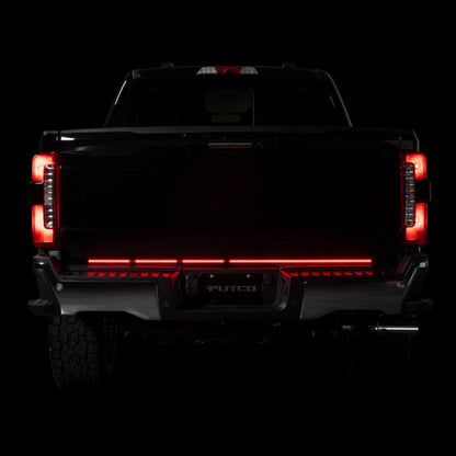Putco 19 - 24 Ford Ranger 48In Direct Fit Blade Kit Tailgate Bars Equipped w Factory LED Taillamps Lights offroad accessory | Iron Ridge Offroad