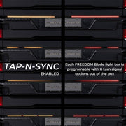 Putco 19 - 24 Ford Ranger 48In Direct Fit Blade Kit Tailgate Bars Equipped w Factory LED Taillamps Lights offroad accessory | Iron Ridge Offroad