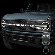 Putco 22 - 24 Ford Bronco Luminix DRL LED Light Hood Limb Riser (Factory Hood Side Hinge Replacements) Exterior Styling offroad accessory | Iron Ridge Offroad
