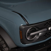 Putco 22 - 24 Ford Bronco Luminix DRL LED Light Hood Limb Riser (Factory Hood Side Hinge Replacements) Exterior Styling offroad accessory | Iron Ridge Offroad