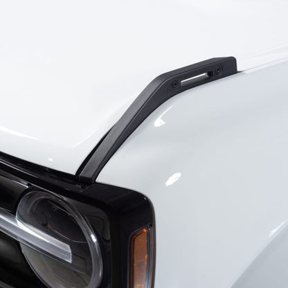 Putco 22 - 24 Ford Bronco Luminix DRL LED Light Hood Limb Riser (Factory Hood Side Hinge Replacements) Exterior Styling offroad accessory | Iron Ridge Offroad