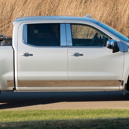 Putco 5.5in Wide Pro SS Rocker Panels | Chevrolet Silverado 1500 / GMC Sierra 1500 (19-26) (3751244) Body Armor & Protection offroad accessory | Iron Ridge Offroad