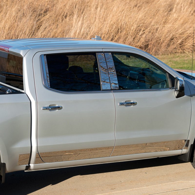 Putco 5.5in Wide Pro SS Rocker Panels | Chevrolet Silverado 1500 / GMC Sierra 1500 (19-26) (3751244) Body Armor & Protection offroad accessory | Iron Ridge Offroad