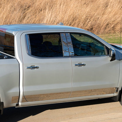 Putco 5.5in Wide Pro SS Rocker Panels | Chevrolet Silverado 1500 / GMC Sierra 1500 (19-26) (3751244) Body Armor & Protection offroad accessory | Iron Ridge Offroad