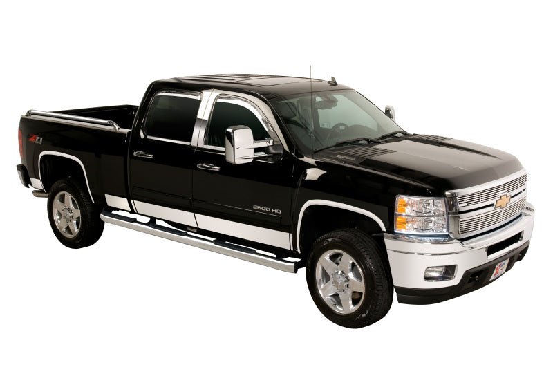 Putco 5.5in Wide Pro SS Rocker Panels | Chevrolet Silverado 1500 / GMC Sierra 1500 (19-26) (3751244) Body Armor & Protection offroad accessory | Iron Ridge Offroad
