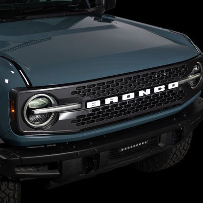 Putco Emblem Does Not Fit Front Camera Models - 2021+ Ford Bronco Exterior Styling offroad accessory | Iron Ridge Offroad