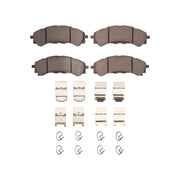 R1 2019 - 2025 Ford Ranger (USA/Canada) Front Performance Off - Road/Tow Brake Pads & Hardware Kit Brakes, Rotors & Pads offroad accessory | Iron Ridge Offroad