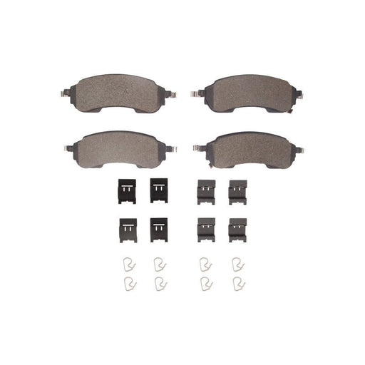 R1 2021 - 2025 Ford Ranger (USA/Canada) Rear Performance Off - Road/Tow Brake Pads & Hardware Kit Brakes, Rotors & Pads offroad accessory | Iron Ridge Offroad