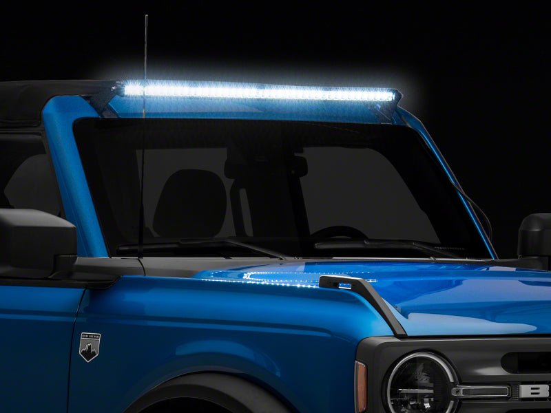 Raxiom Axial Series 40 in 200w LED Light Bar w/ Mounting Brackets - 2021+ Ford Bronco Fabrication offroad accessory | Iron Ridge Offroad