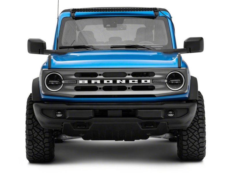 Raxiom Axial Series 40 in 240w White/Amber Combo LED Light Bar w/ Mounting Brackets - 2021+ Ford Bronco Fabrication offroad accessory | Iron Ridge Offroad