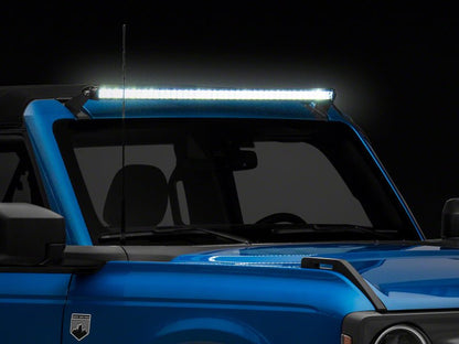 Raxiom Axial Series 40 in 240w White/Amber Combo LED Light Bar w/ Mounting Brackets - 2021+ Ford Bronco Fabrication offroad accessory | Iron Ridge Offroad