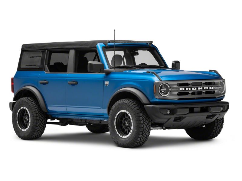 Raxiom Axial Series 40 in 240w White/Amber Combo LED Light Bar w/ Mounting Brackets - 2021+ Ford Bronco Fabrication offroad accessory | Iron Ridge Offroad