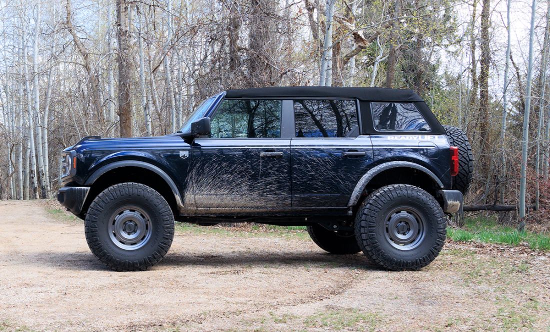 ReadyLIFT 3 in SST Suspension Lift Kit - 2021+ Ford Bronco w/ Sasquatch Suspension offroad accessory | Iron Ridge Offroad