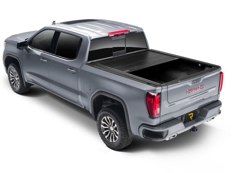 RetraxPRO MX Bed Cover | GMC Sierra 1500 (19-26) / Sierra AT4 / AT4X (22-26) (80488) Tonneau Covers offroad accessory | Iron Ridge Offroad