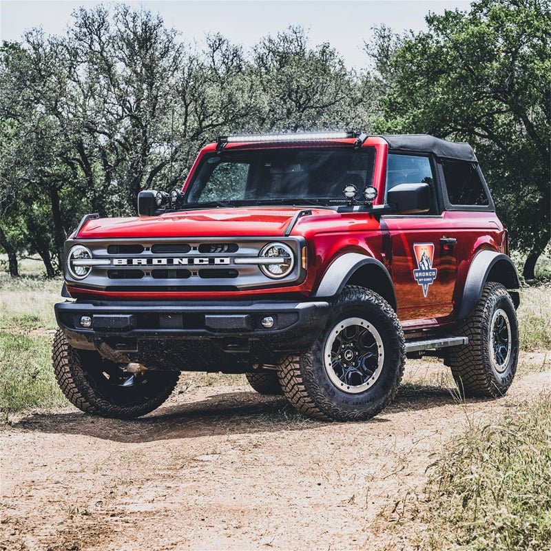 Rigid Industries 2021+ Ford Bronco Roof Line SR Mount Kit Lights offroad accessory | Iron Ridge Offroad