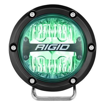 Rigid Industries 360 - Series 4 in LED Off - Road Drive Beam RGBW - Pair Lights offroad accessory | Iron Ridge Offroad