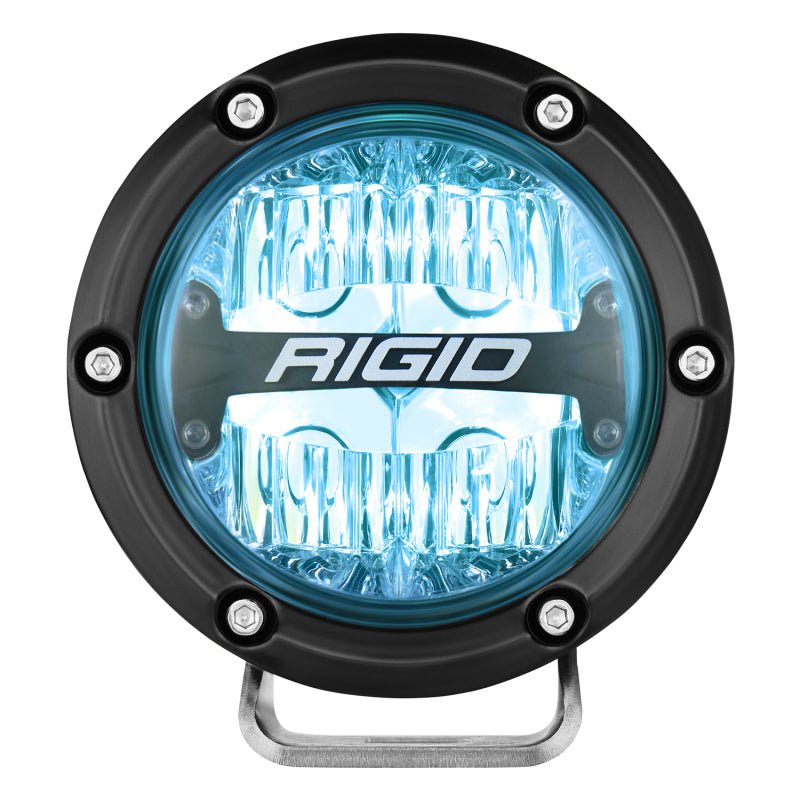 Rigid Industries 360 - Series 4 in LED Off - Road Drive Beam RGBW - Pair Lights offroad accessory | Iron Ridge Offroad