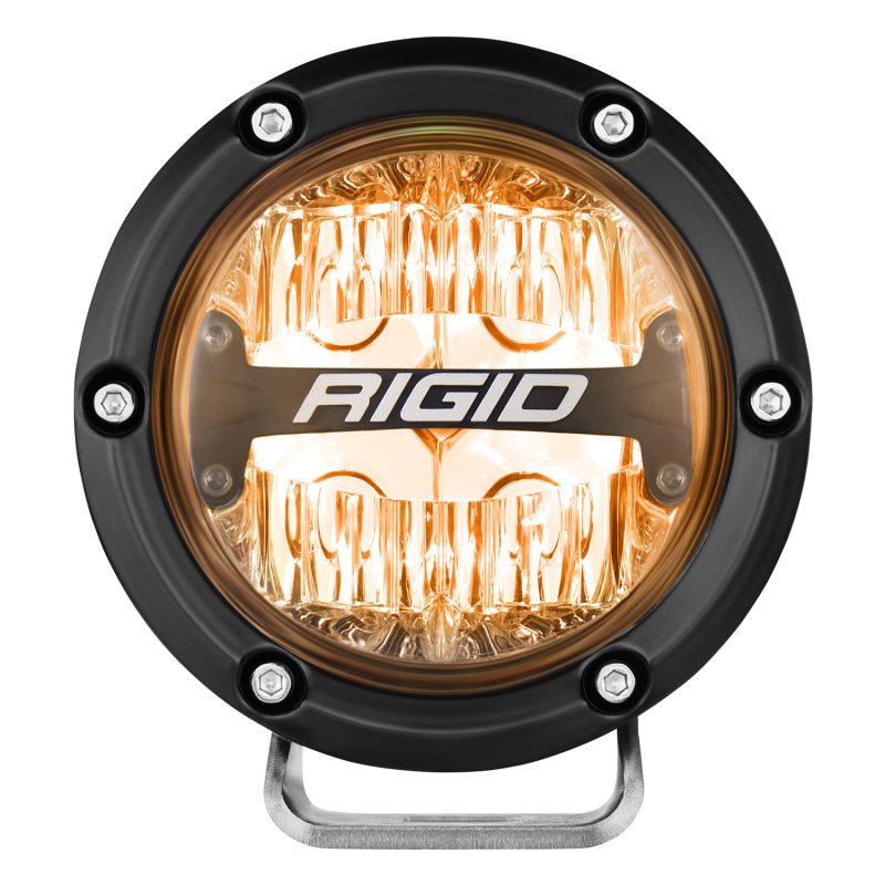 Rigid Industries 360 - Series 4 in LED Off - Road Drive Beam RGBW - Pair Lights offroad accessory | Iron Ridge Offroad