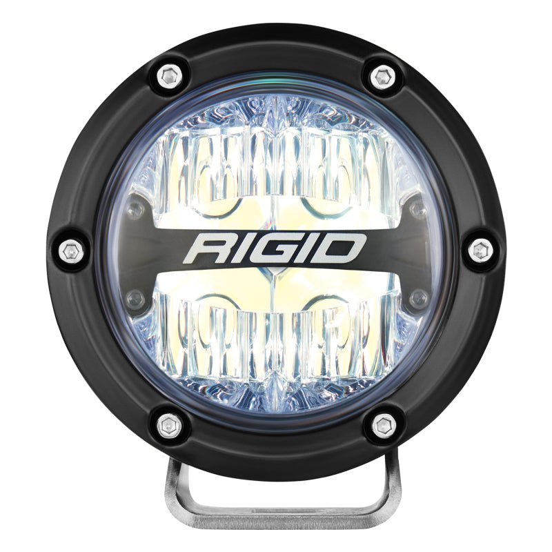 Rigid Industries 360 - Series 4 in LED Off - Road Drive Beam RGBW - Pair Lights offroad accessory | Iron Ridge Offroad