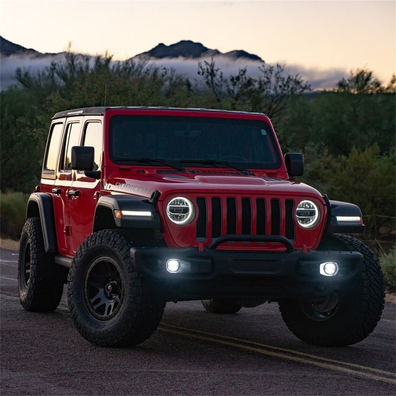 Rigid Industries 360 - Series 4 in LED SAE J583 White Fog Light - Pair Lights offroad accessory | Iron Ridge Offroad