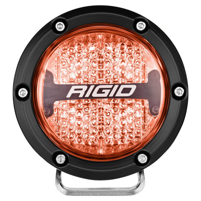 Rigid Industries 360 - Series 4in LED Off - Road Diffused Beam - RGBW Backlight (Pair) Lights offroad accessory | Iron Ridge Offroad