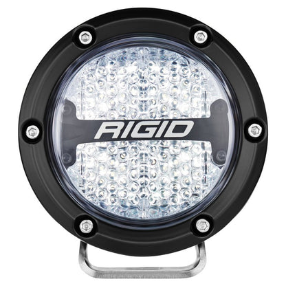 Rigid Industries 360 - Series 4in LED Off - Road Diffused Beam - RGBW Backlight (Pair) Lights offroad accessory | Iron Ridge Offroad
