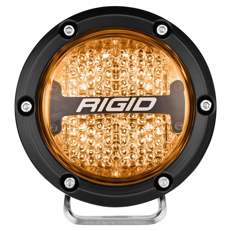 Rigid Industries 360 - Series 4in LED Off - Road Diffused Beam - RGBW Backlight (Pair) Lights offroad accessory | Iron Ridge Offroad