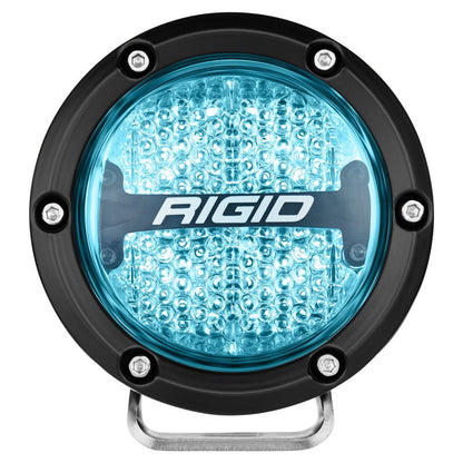 Rigid Industries 360 - Series 4in LED Off - Road Diffused Beam - RGBW Backlight (Pair) Lights offroad accessory | Iron Ridge Offroad