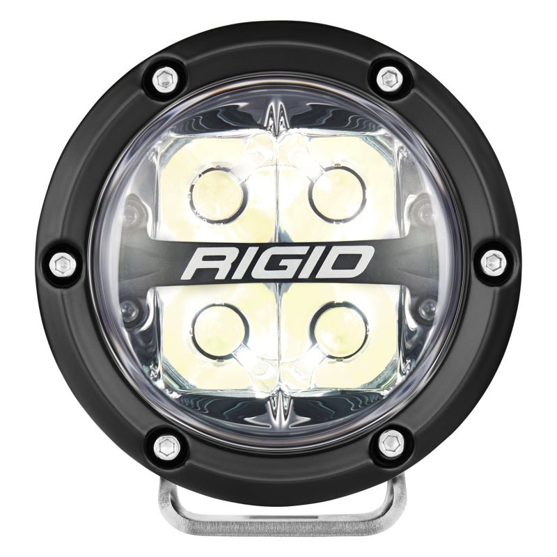 Rigid Industries 360 - Series 4in LED Off - Road Spot Beam - RGBW (Pair) Lights offroad accessory | Iron Ridge Offroad