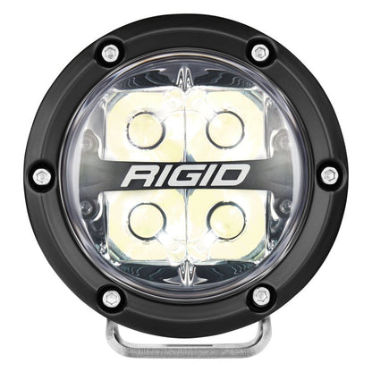 Rigid Industries 360 - Series 4in LED Off - Road Spot Beam - RGBW (Pair) Lights offroad accessory | Iron Ridge Offroad