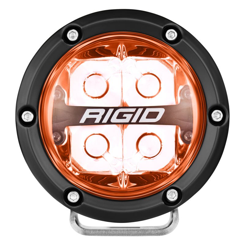 Rigid Industries 360 - Series 4in LED Off - Road Spot Beam - RGBW (Pair) Lights offroad accessory | Iron Ridge Offroad