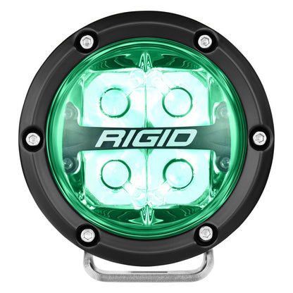 Rigid Industries 360 - Series 4in LED Off - Road Spot Beam - RGBW (Pair) Lights offroad accessory | Iron Ridge Offroad