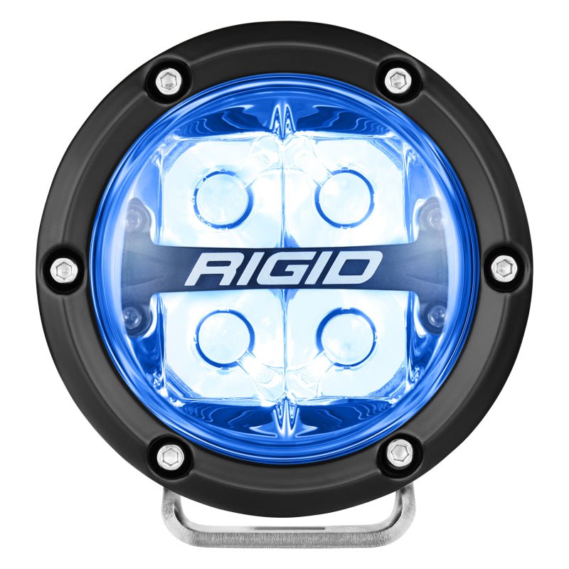 Rigid Industries 360 - Series 4in LED Off - Road Spot Beam - RGBW (Pair) Lights offroad accessory | Iron Ridge Offroad