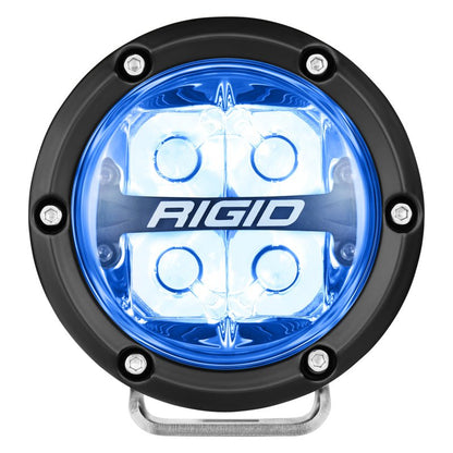 Rigid Industries 360 - Series 4in LED Off - Road Spot Beam - RGBW (Pair) Lights offroad accessory | Iron Ridge Offroad