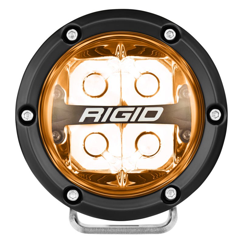 Rigid Industries 360 - Series 4in LED Off - Road Spot Beam - RGBW (Pair) Lights offroad accessory | Iron Ridge Offroad
