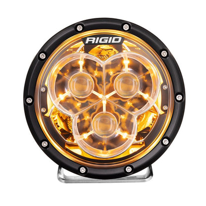 Rigid Industries 360 - Series Laser 6in Amber Backlight Lights offroad accessory | Iron Ridge Offroad