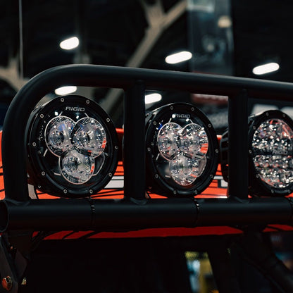 Rigid Industries 360 - Series Laser Optic 6 in Amber Backlight - Pair Lights offroad accessory | Iron Ridge Offroad
