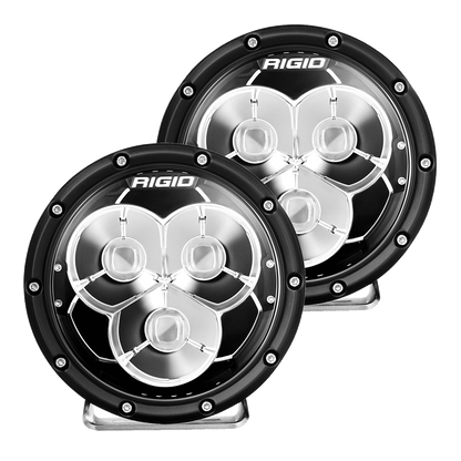 Rigid Industries 360 - Series Laser Optic 6 in Amber Backlight - Pair Lights offroad accessory | Iron Ridge Offroad